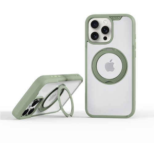 imos 康寧玻璃保護貼 imos iPhone16 系列 磁吸支架軍規防震保護殼 (5色)