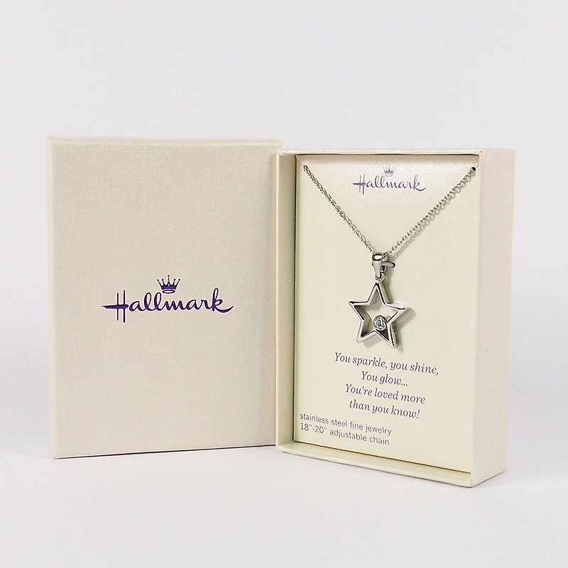 Styling Necklace Shining Stars [Hallmark-Gift Item] - Necklaces - Other Materials Silver