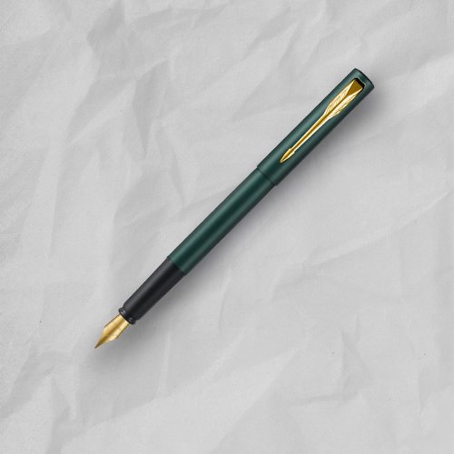 文聚 PARKER 派克 威雅XL系列 潮水綠 鋼筆 F尖 免費刻字 (原廠正貨)