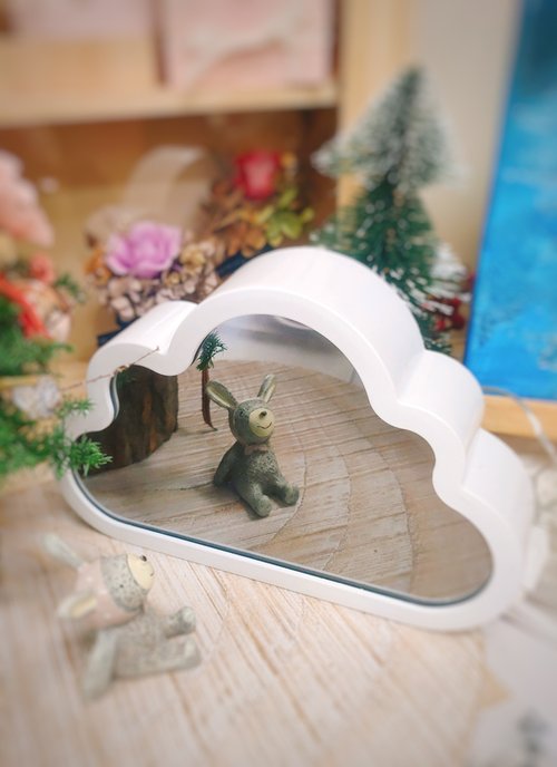 Lingling's Studio蕎翎工作室 【Lingling's Studio蕎翎工作室】乾燥花雲朵花園夜燈