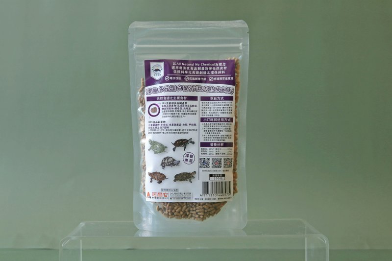 【天然食譜】澤龜多元蛋白配方濕式熟成飼料 100g - 其他 - 其他材質 紫色