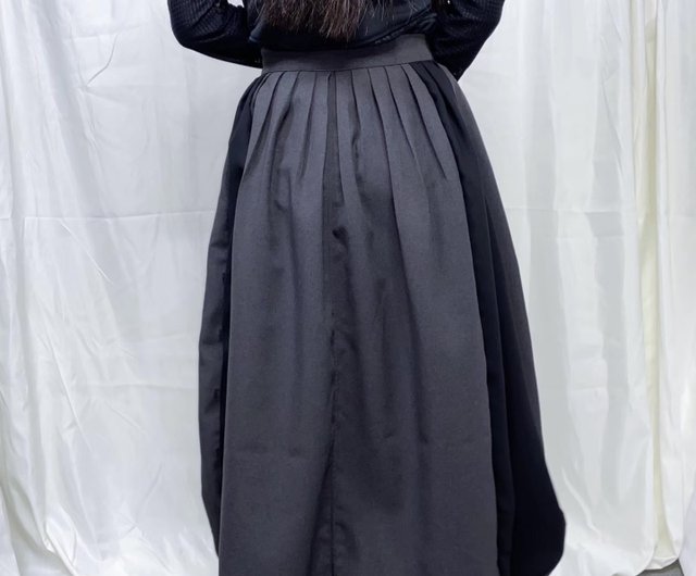 tuck design skirt 6005 meikeiin handmade - Shop meikeiin Skirts - Pinkoi