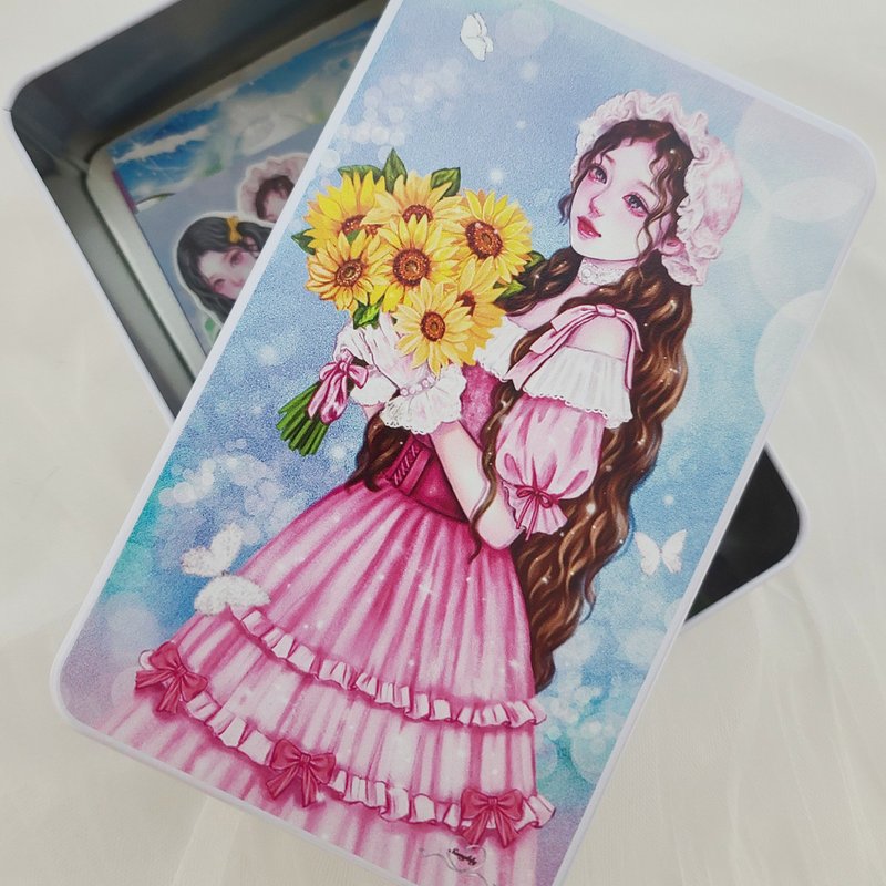 Sunny Tin case+july sample pack set - 貼紙 - 其他金屬 多色