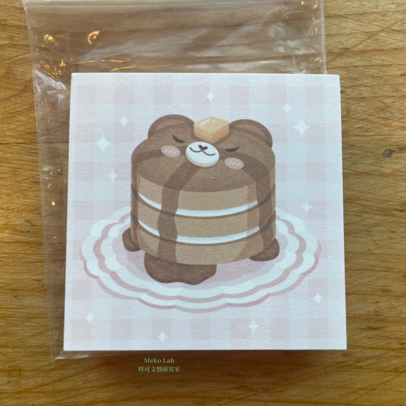 Meko Lab Bear Souffle Mini Memo - Sticky Notes & Notepads - Paper 