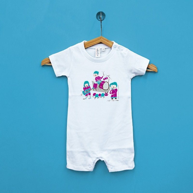 BAND Parents Baby Japan United Athle Pure Cotton Sleeve Shirt - อื่นๆ - ผ้าฝ้าย/ผ้าลินิน 