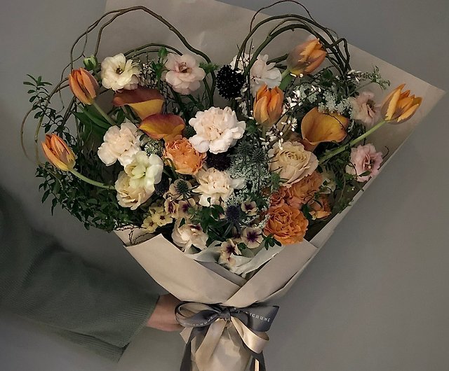 Scgiftは心からお礼の花束をプレゼントします 告白 提案する ショップ Sc Flowers Living ドライフラワー ブーケ Pinkoi