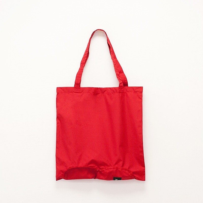 [Plus] MORR purchased goods - warm waterproof shopping bags [red] ▲ Do not separate orders - กระเป๋าถือ - วัสดุกันนำ้ สีแดง