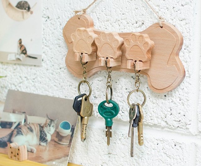 Dog Bone Key Ring