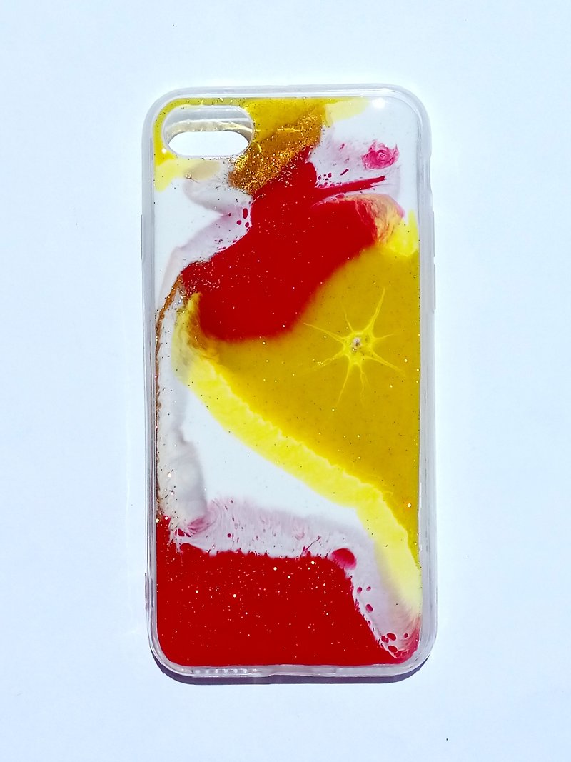 Handmade phone, Fit for iPhone 7 and iPhone 8,  Shinny colors - เคส/ซองมือถือ - อะคริลิค หลากหลายสี