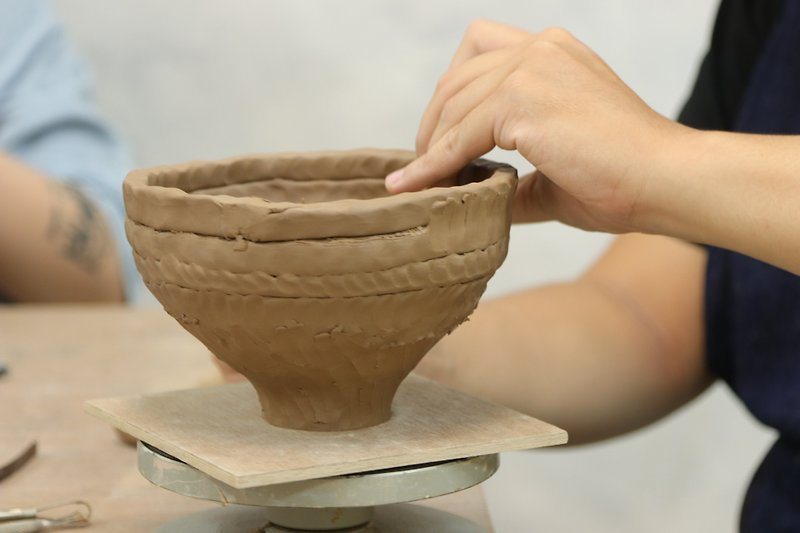 [Hand Kneading Pottery] Zhuo Zhuo Pottery Hand Kneading Single Class Experience Course - งานเซรามิก/แก้ว - ดินเผา 