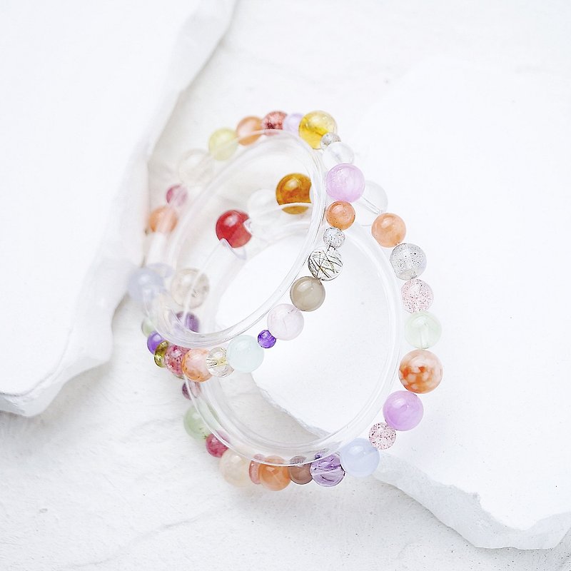Light Jewelry Wizard of Oz Multi Gemstone Garden Bracelet Crystal - Bracelets - Crystal Multicolor