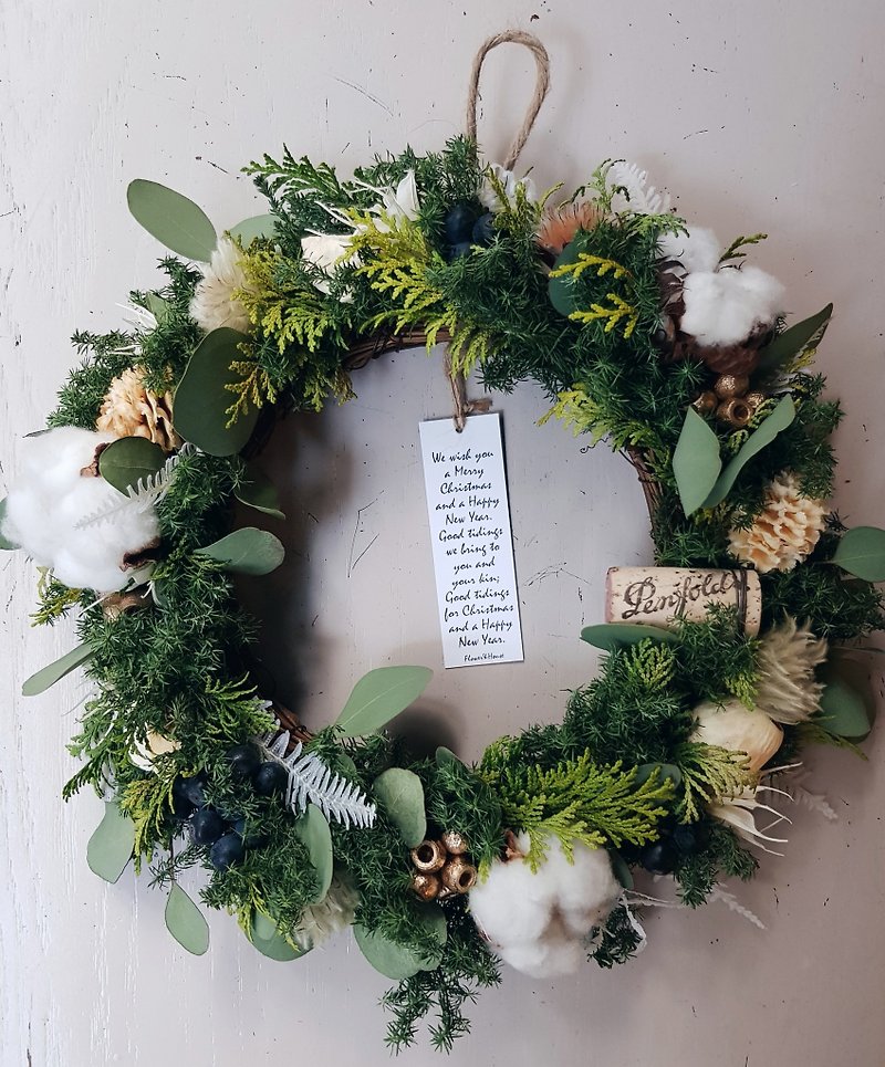 for ernie make up the difference grass sense forest Christmas wreath - Dried Flowers & Bouquets - Plants & Flowers Green