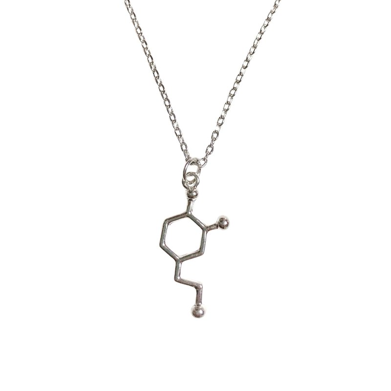 Dopamine Necklace - Necklaces - Other Metals Silver