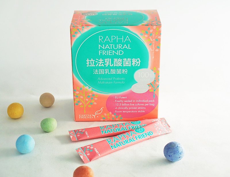 【EARTH FRIEND】 Rafah probiotics / cranberry taste / 1 day a pack just a month - Health Foods - Other Materials Pink