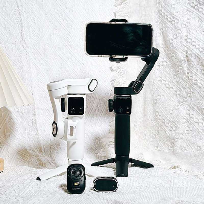 美極品 【AI 360 未來三軸腳架】 AI跟臉穩拍神器 - 其他 - 其他材質 白色