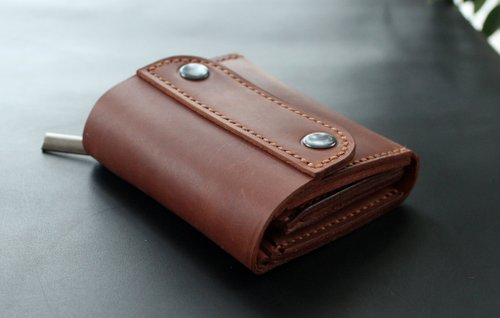 Leather Cash Envelope Wallet, Long Wallet, Petite Leather Clutch - Shop  Anger Refuge Wallets - Pinkoi