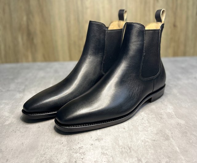 Dronning Mikroprocessor bruser Handmade Goodyear Welt Chelsea Boots Bespoke Customize - Shop Sleek  Division Men's Boots - Pinkoi