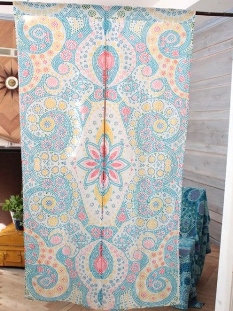 [Pre-order] ☼ ☼ fantasy dot curtain (two-color) - Items for Display - Cotton & Hemp Multicolor