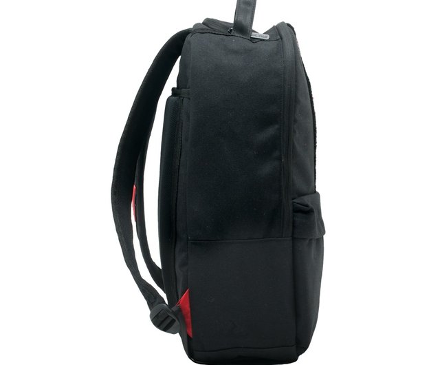 Sprayground Ghost Vertical Shark Duffle Bag Black