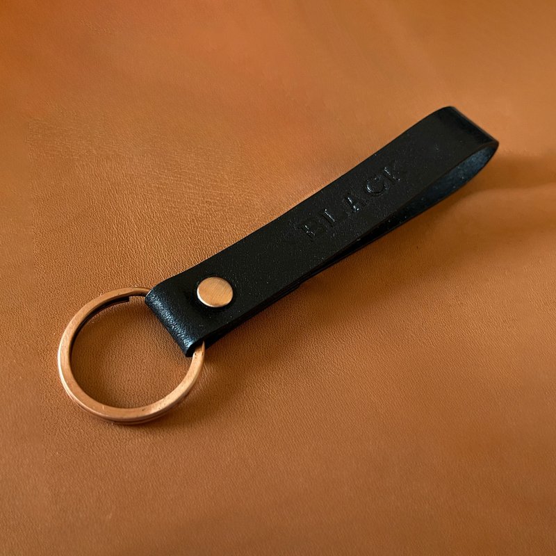 Copper leather keychain-colorful - ที่ห้อยกุญแจ - หนังแท้ หลากหลายสี