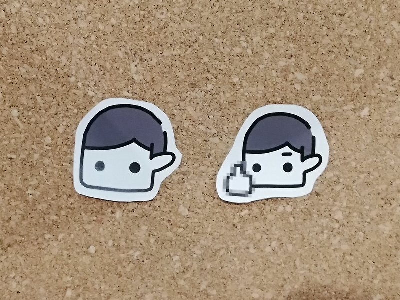 Unnecessary Jun | Transparent Sticker - Stickers - Paper 
