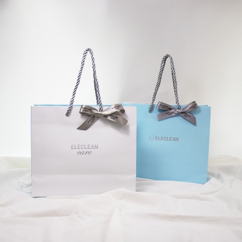 ELECLEAN & ELECLEAN Care dual-brand textured bag - Gift Wrapping & Boxes - Paper Multicolor