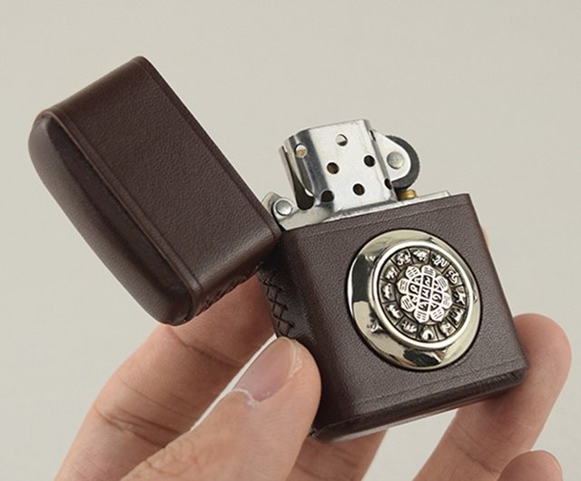 Zippo 保護ケース、ライターシェル、レザーケース、手作り、複数の