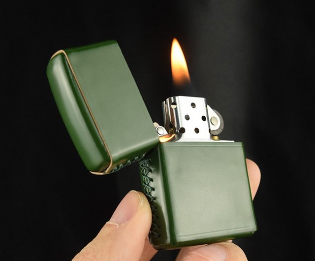 Zippo 保護ケース、ライターシェル、レザーケース、手作り、複数の