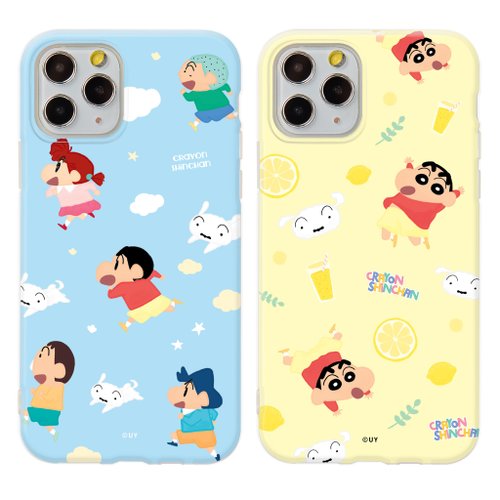 TOYSELECT 蠟筆小新繽紛碎花系列防摔iPhone手機殼