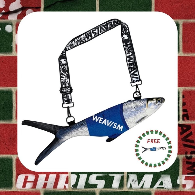 【聖誕期間限定贈虱目魚鑰匙圈】MILKFISH 虱目魚包包 (中) - 其他 - 棉．麻 灰色