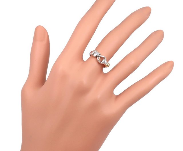 Tiffany&Co. ティファニー ラブノット リング 9号 日本直送】ティファニー TIFFANY&Co. ラブノット 9号 リング