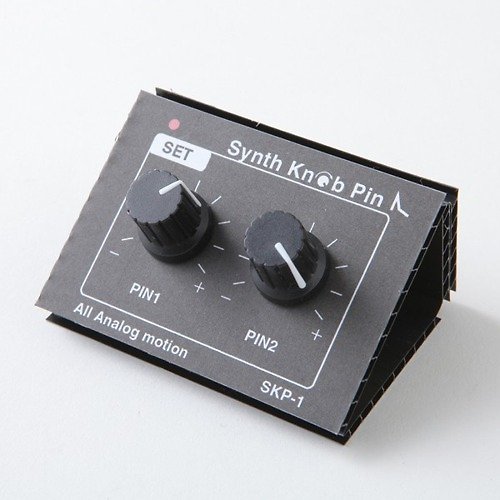 synthesizakkar SKP-1MK-Ⅱブラック シンセサイザーツマミ型プッシュピン Synth Knob Pin