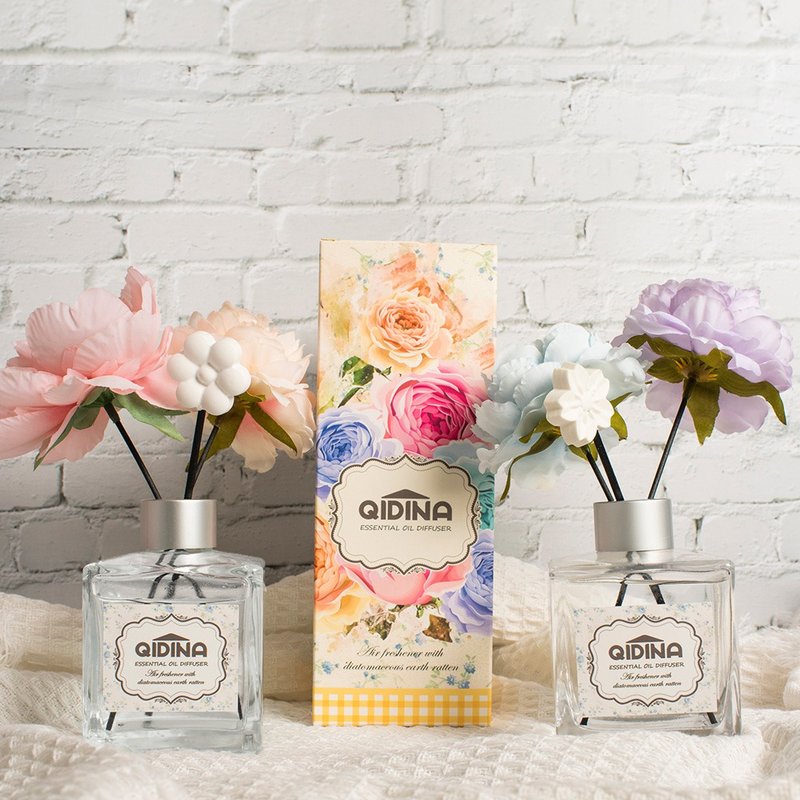 【Any Two】QIDINA Floral Blooming Quaytos Indoor Fragrance Diffuser Bottle 200ml - Fragrances - Other Materials Multicolor