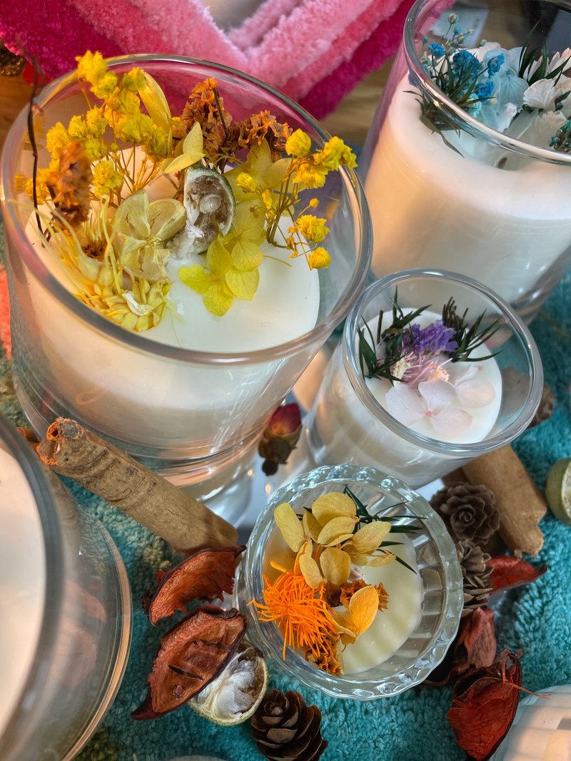 Spicy & Uplifting | Ginger Citrus Glow | Soy Wax Candle | Pure Essential Oils - เทียน/เชิงเทียน - ขี้ผึ้ง 