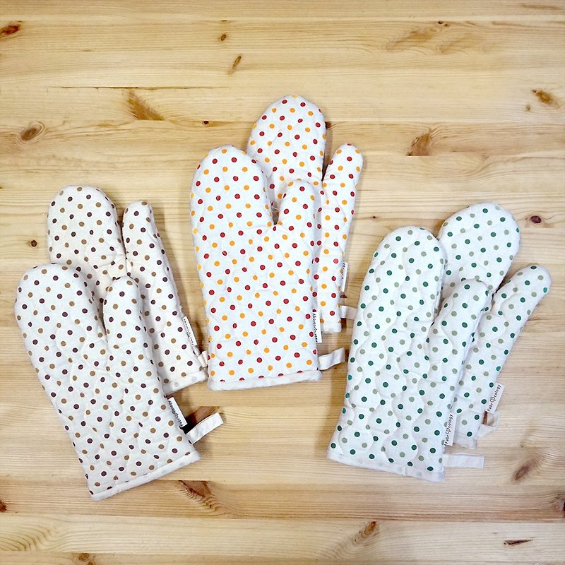 [Quality Gift] Insulation Gloves Gift Set - Cookware - Cotton & Hemp Multicolor