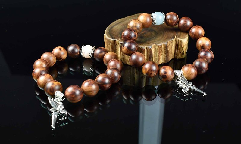 CYPRESS Collection Grade Xiao Nan Tumor Flower Bracelet Dream Come True - Bracelets - Wood 