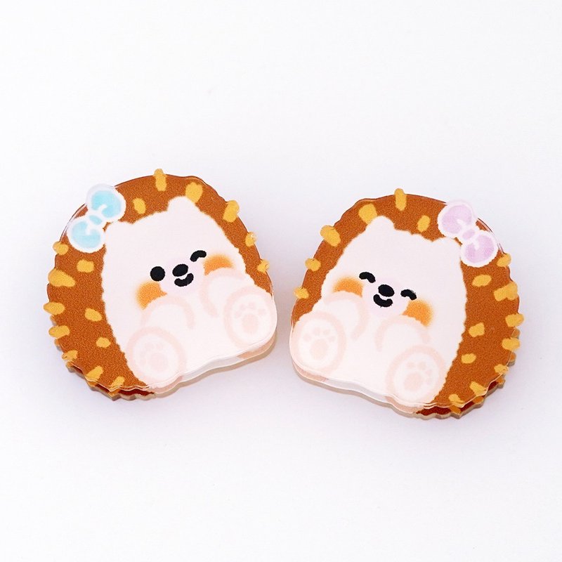 Kkomji Double-sided acrylic clip - 其他 - 其他材質 