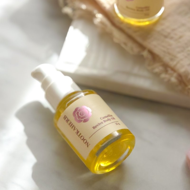 Camellia Revive Body Oil 25g - ผลิตภัณฑ์บำรุงผิว/น้ำมันนวดผิวกาย - วัสดุอื่นๆ 