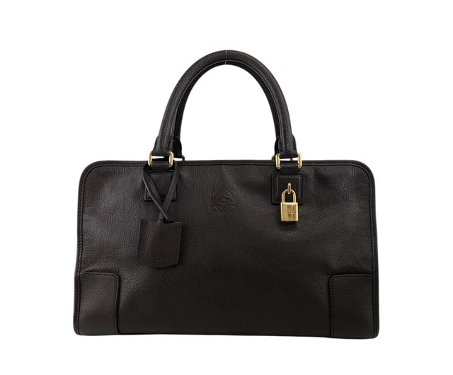 日本直送 名牌中古包 】LOEWE ロエベ アマソナ36 ハンドバッグ