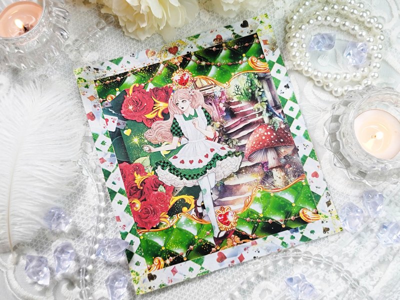 Red Queen Package - 貼紙 - 紙 紅色