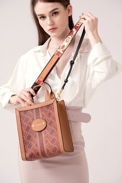 Customized] ANDERLOS Andros Designer Bag Wide Strap / Vibrant