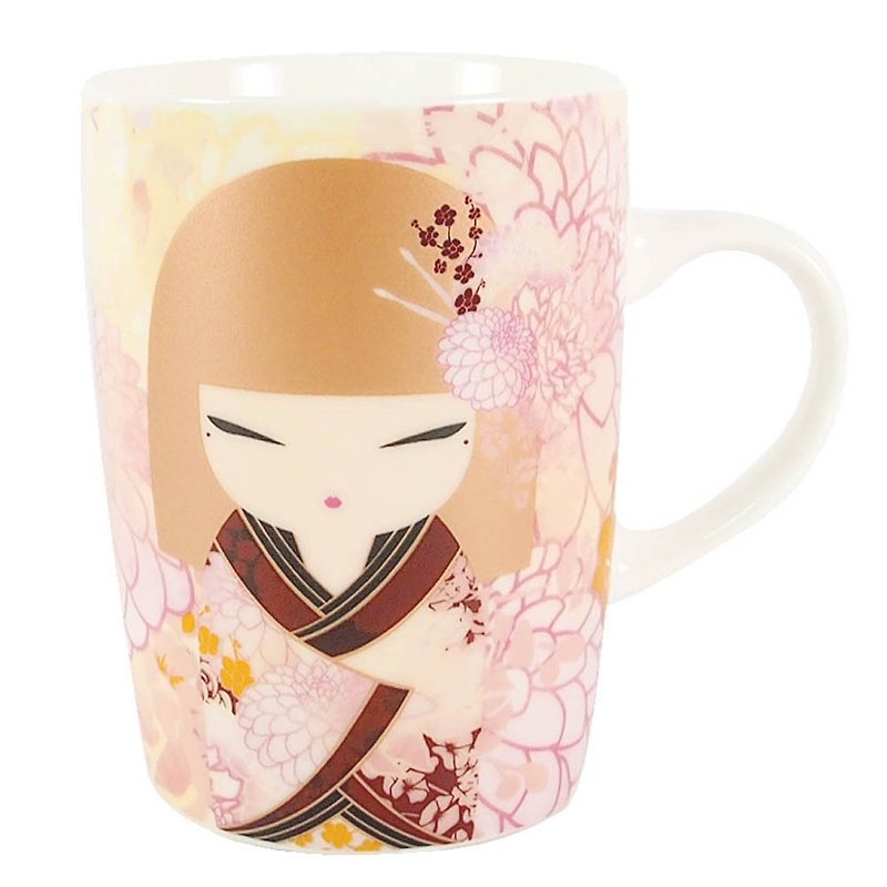 Mug-Hideka Wisdom [Kimmidoll Cup-Mug] - Mugs - Pottery Orange