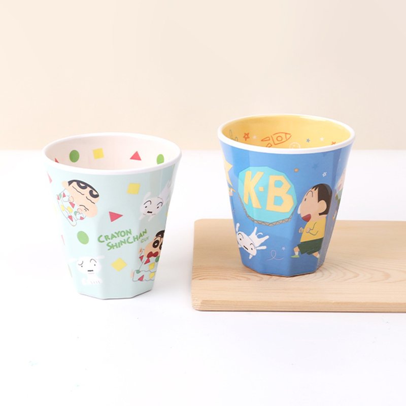 蠟筆小新美耐皿水杯- 正版授權 飲料杯 餐具 - 其他杯子 - 樹脂 多色