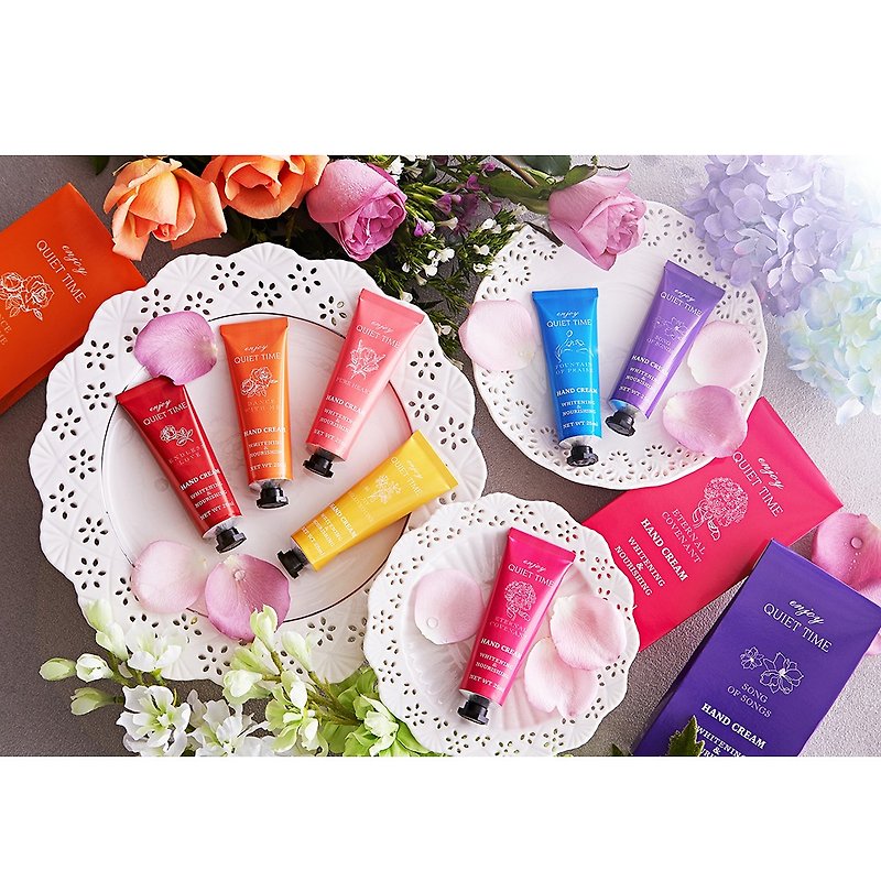 Whitening and Moisturizing Hand Cream 6 into the group [get 1 extra] and enjoy [free shipping] - Nail Care - Other Materials Multicolor