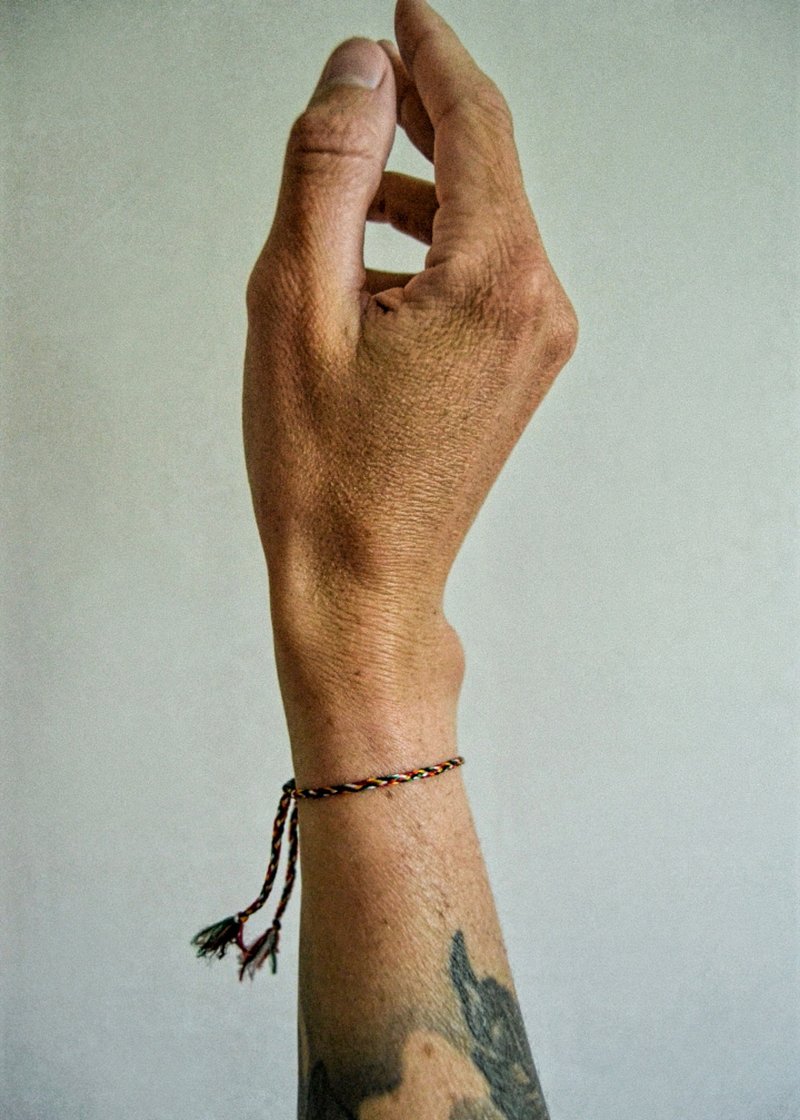 來自尼泊爾的獨特手工線 5 色 - 手鍊/手環 - 尼龍 多色