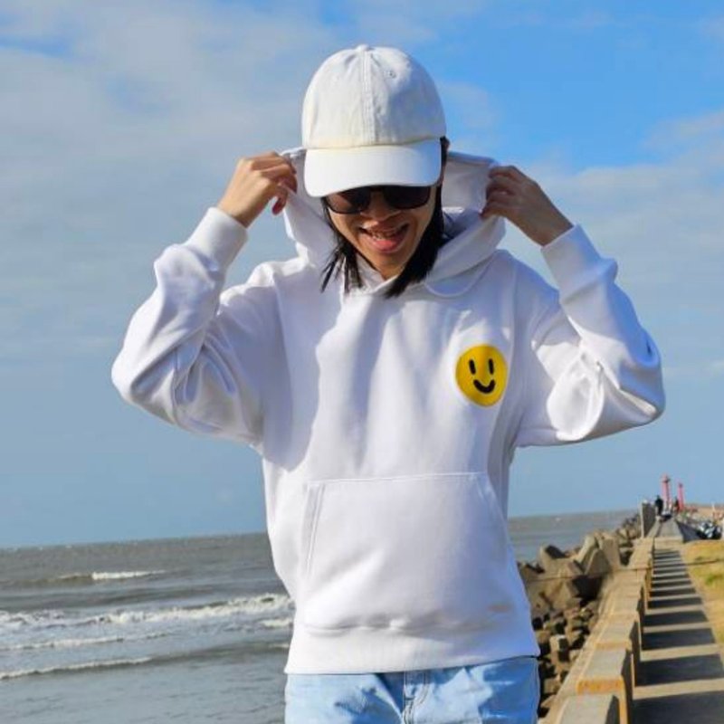 Enjoy the smallest little things smiley hat T - Unisex Hoodies & T-Shirts - Cotton & Hemp 