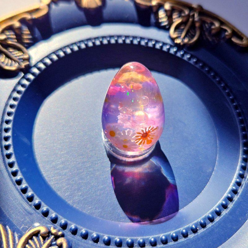空　雲　シャボン玉　雲レジン　空レジン - 擺飾/家飾品 - 樹脂 粉紅色