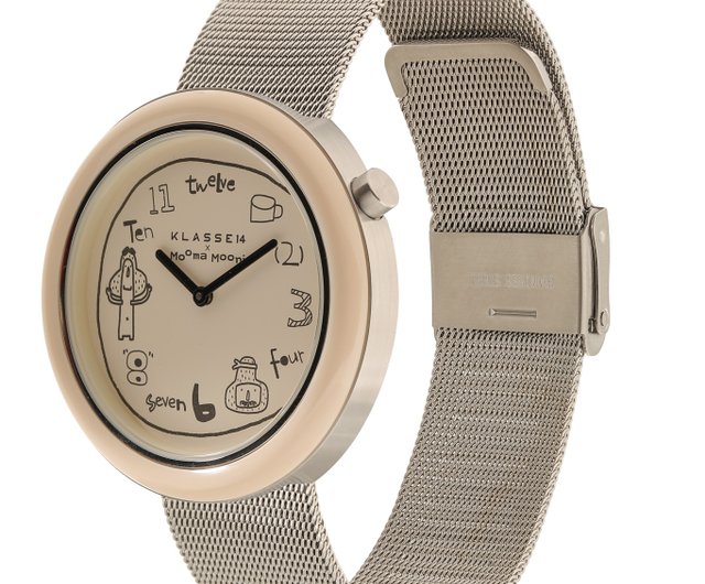 激安の steel beige Mooni Mooma Topbananax x Klasse14 band 36 watch ジャケット・アウター