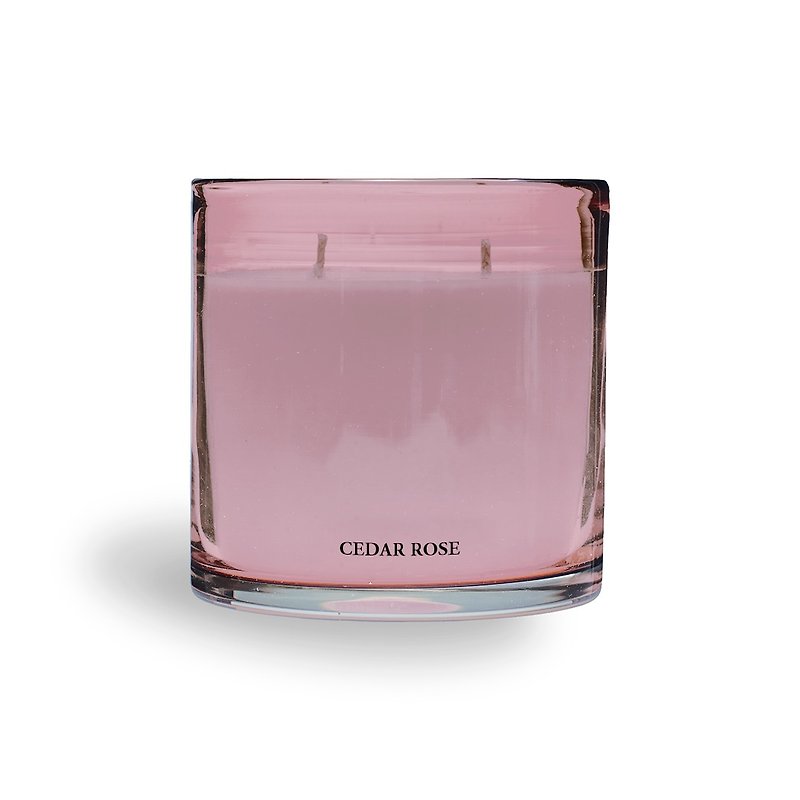 Sai Kung Candle - BeCandle – STUDIO Series Cedar Rose 400g - Candles & Candle Holders - Wax 