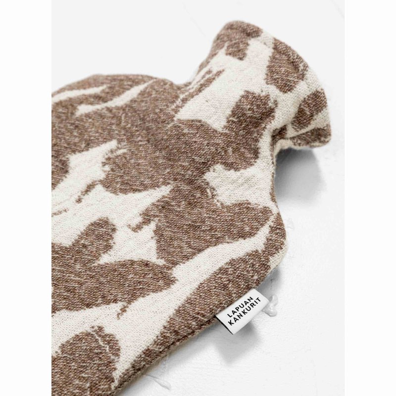 JÄKÄLÄ 熱水袋 (咖啡) - 其他 - 羊毛 咖啡色